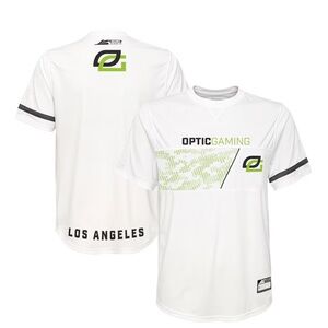 Activision Optic Gaming Los Angeles White Primary Authentic Jersey, Size: Large